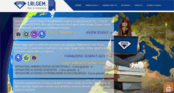 Desktop Screenshot of irigem.it