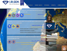 Tablet Screenshot of irigem.it